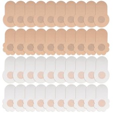 Pasties Nipple Covers with Lift 40 Pcs Disposable Breast Petals for Women Nud...