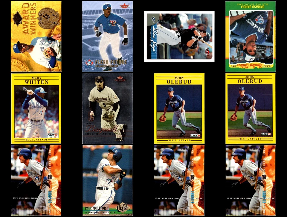 Lote de tarjetas Fleer Toronto Blue Jays (68) - Última llamada - Recogerlo antes de que se dis... Foto 4 de 4