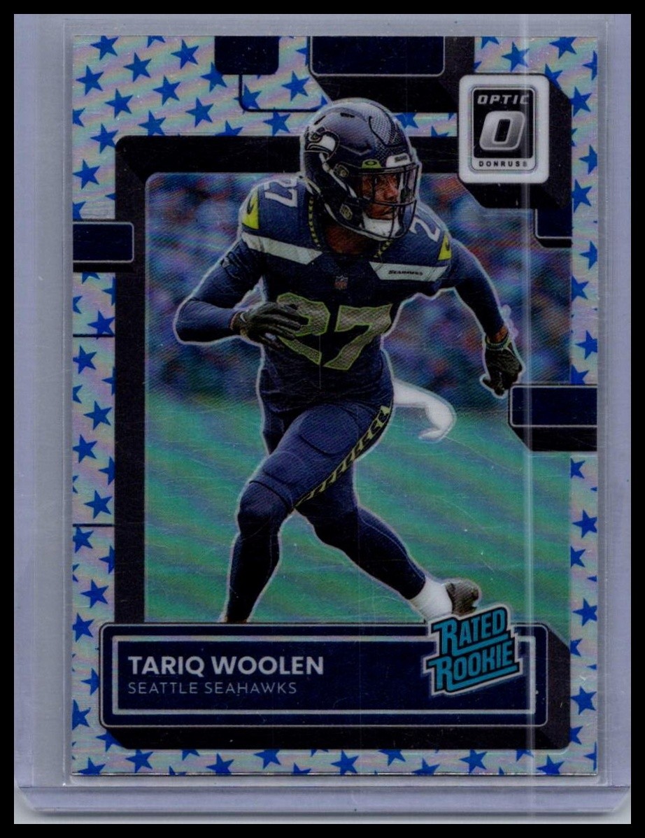 2022 Donruss Optic #298 Tariq Woolen Stars