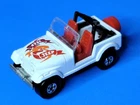 Vintage 1986 Hot Wheels Jeep Trailbusters CJ-7 #2539 - 1:64 Scale - Clean