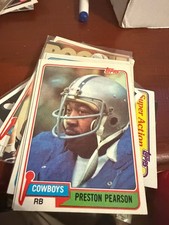 1981 Topps #413 Preston Pearson Dallas Cowboys