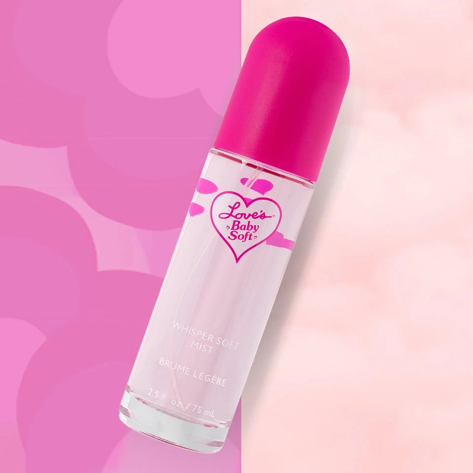 Dana Love's Baby Soft Whisper Soft Mist, spray de perfume 2,5 fl oz Foto 3 de 4