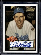 2001 Topps Archives Andy Pafko Auto Autograph #TAA19 Dodgers