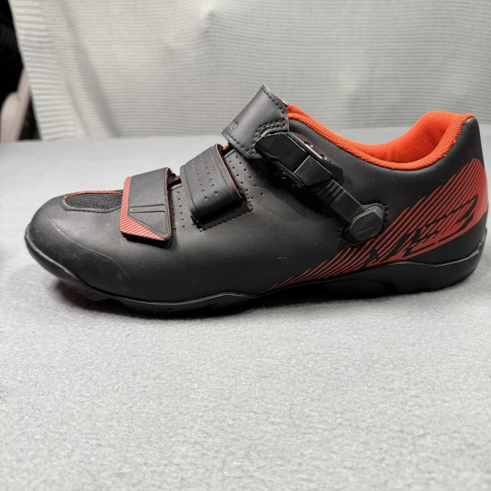 Shimano SH-ME300 ME3 Zapatos de Ciclismo para Hombres 10.5 EU 45 Negro Rojo SPD Botines MTB Foto 2 de 4
