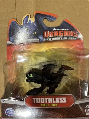 Year 2013 DRAGONS Defenders of Berk 3'' Figure - Night Fury TOOTHLESS (Red Tail)