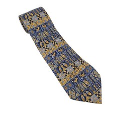 HERMES Used Tie Silk 100