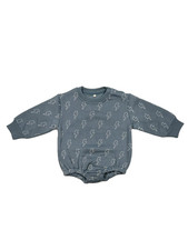 Baby Pullover mit modernem Blitz-Print