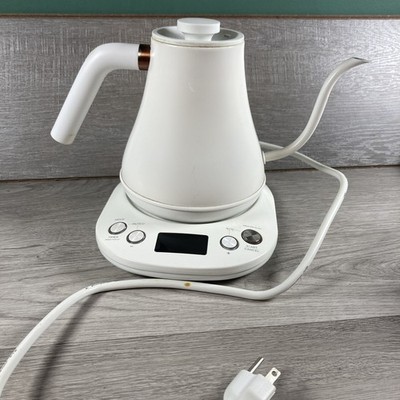 Willsence Electric Gooseneck Coffee Kettle with Temperature Control White Tested