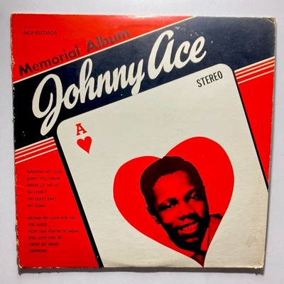 JOHNNY ACE  Memorial Album Number II  1980 Vinyl LP MCA-27014 Reissue Rock R&B
