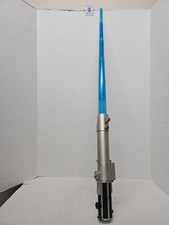 STAR WARS Blue LIGHTSABER Obi-Wan Kenobi Anakin 2006 Hasbro Tested Works