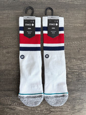  2 Pairs Stance Infiknit Casual Crew Socks - Boyd ST - Unisex Size SMALL NWT 