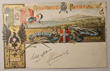 CARTOLINA MILITARE - 24° REGGIMENTO FANTERIA BRIGATA COMO - VIAGGIATA 