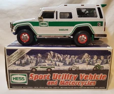*2004 HESS SPORT UTILITY VEHICLE AND MOTORCYCLES W/ Box Never Been Played With*