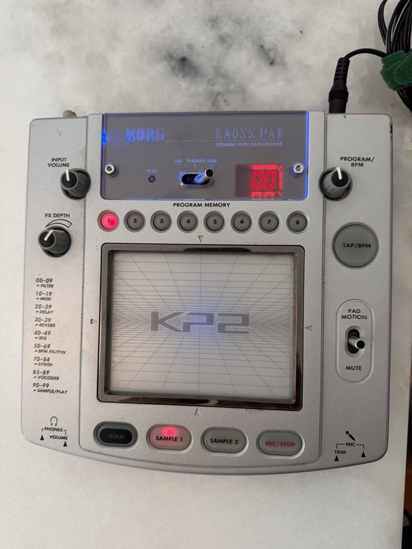 KORG KAOS PAD KP2 - Vintage DJ Equipment / Sampler
