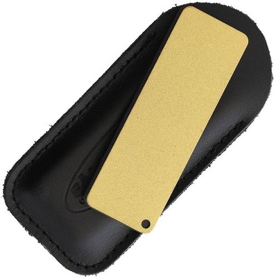 Fällkniven DC3 Kombination Diamant Keramik Schleifstein Tasche Leder Etui Stein