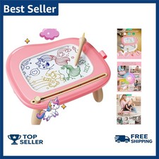 Magnetic Drawing Board, Toddler Girl Toys for 1-2 Old, Doodle Board