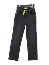 Frame Women's Jeans W 27 in Grey Cotton with Polyester, Rayon Straight