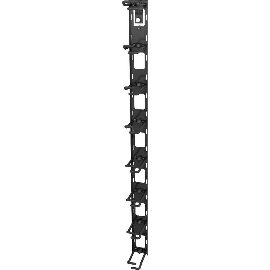 VERTIV Cable Management Panel Cable Organizer - Black - 2 Pack - 0U Rack Height