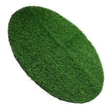 Artificial Grass Outdoor 12x12 Faux Turf Table Runner Green Rug Round Placemat