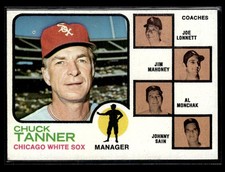 1973 Topps Field Leaders #356 Tanner/Lonnett/Mahoney/Monchak/Sain