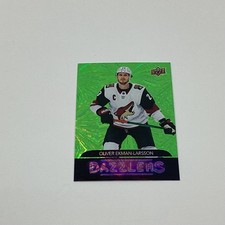 Oliver Ekman-Larsson Coyotes 2020-21 UD S2 Dazzlers Green Parallel Insert DZ-52