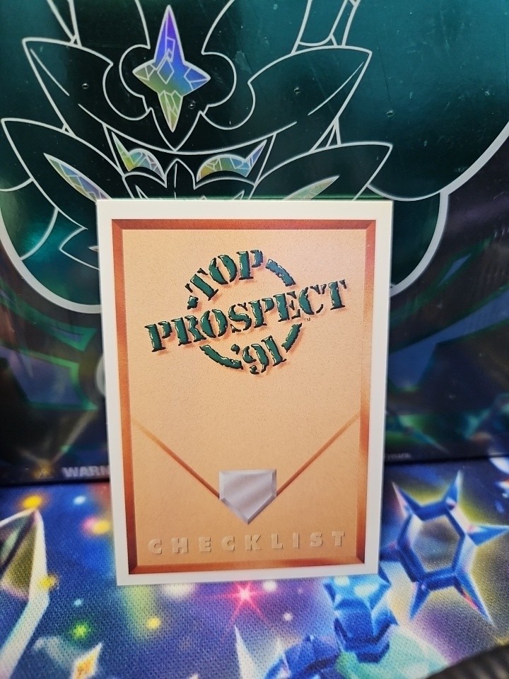 1991 Upper Deck #50 Top Prospect Checklist A73