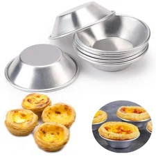 Best 25 Pack-egg Tart Mold Mini Pie Muffin Cupcake Pans Egg Bakeware Non-stick