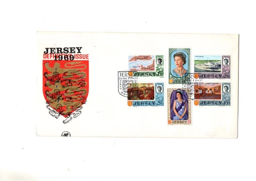 1969 JERSEY - DEFINITIVE ISSUE WESSEX FDC FROM COLLECTION L3