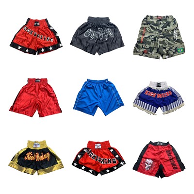 Kampfsport Shorts Thai Boxing Sport Muay Thai Fighting Sportshorts Gr. L Fight 1