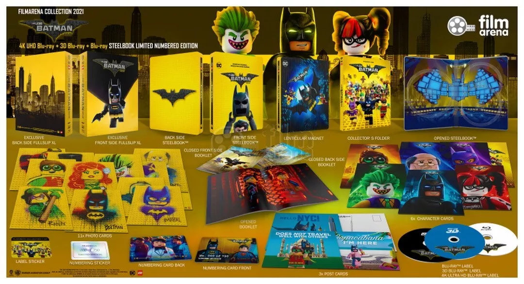 The LEGO Batman Movie 4K Blu-ray (4K Ultra HD + Blu-ray)