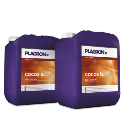 Plagron Cocos A/B 2x10L Zweikomponentendünger Kokossubstrat Wachstum Blüte