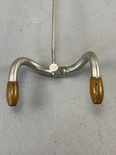 Antique Late 1890s High Wheel Bicycle Silver Tone Ladies Victorian 6" Hat Pin EX - Picture 4 of 6
