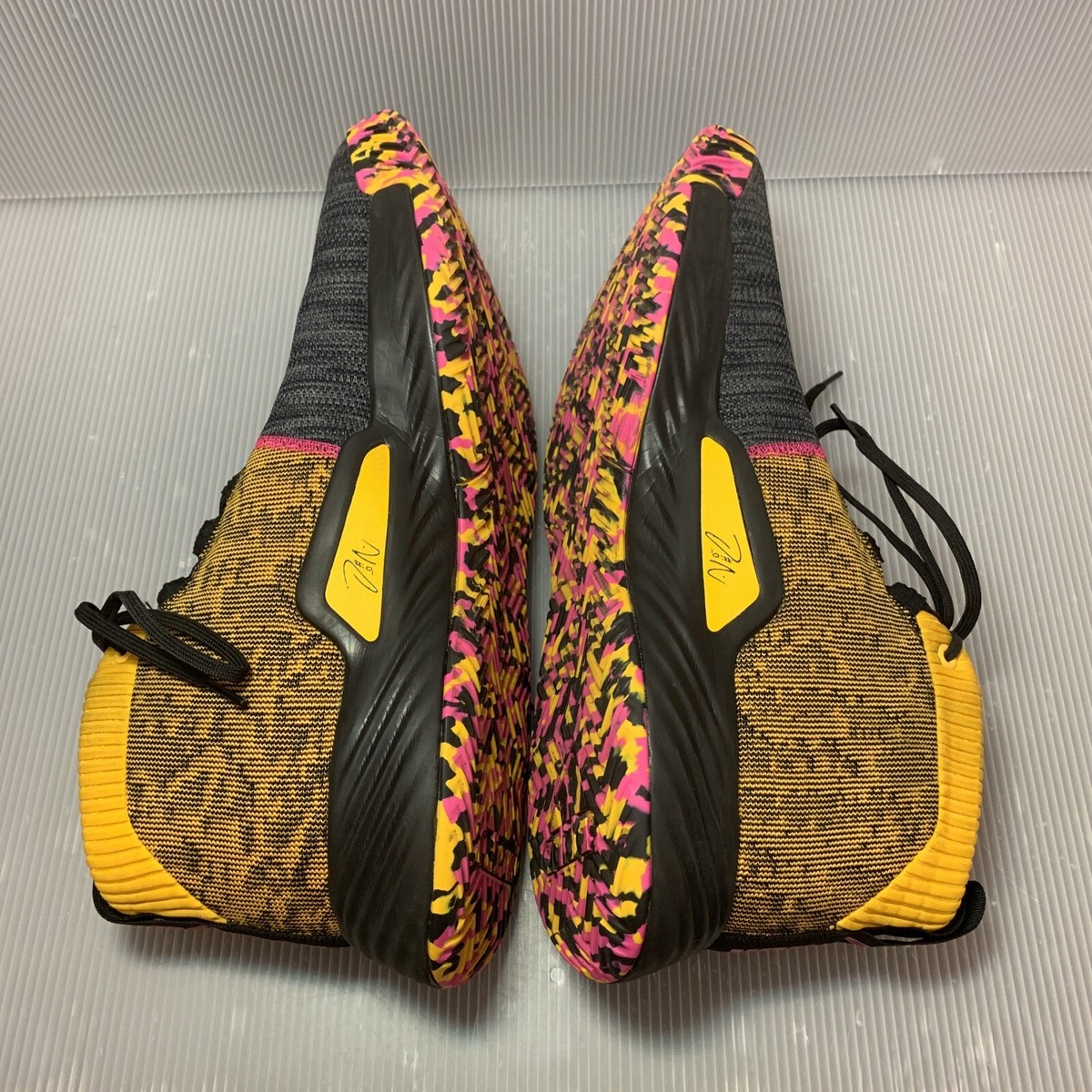 ADIDAS Damian Lillard 5 Asian Tour‎ Basketball Shoes Mens 9 Colorful Kicks Rare Adidas Dame 5 Asia Tour Mens Black Pink Yellow Lillard  main image 4