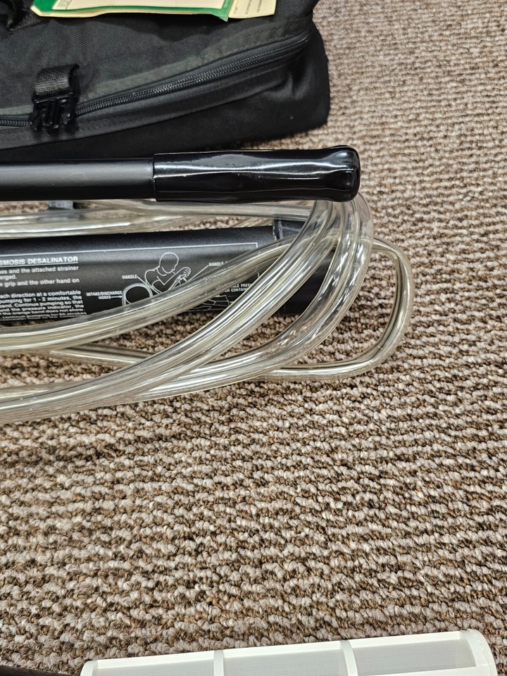 Dessalinisateur Manuel PUR Survivor 35 - Osmose Inverse Pour Bateau, Survie, Occasion