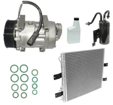 RYC Remanufactured Complete AC Compressor Kit AD16 (FG589) With Condenser