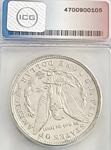 1921-P Morgan Dollar MS64 - ICG Graded in Case - Picture 2 of 3