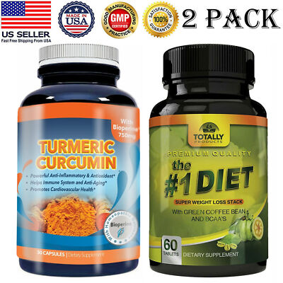 Turmeric Curcumin Immune Support & Green Coffee Bean Extract Weight Management
