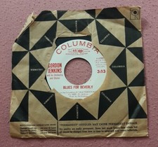 Gordon Jenkins promo 45 Blues For Beverly / I'm Forever Blowing Bubbles 4-42981