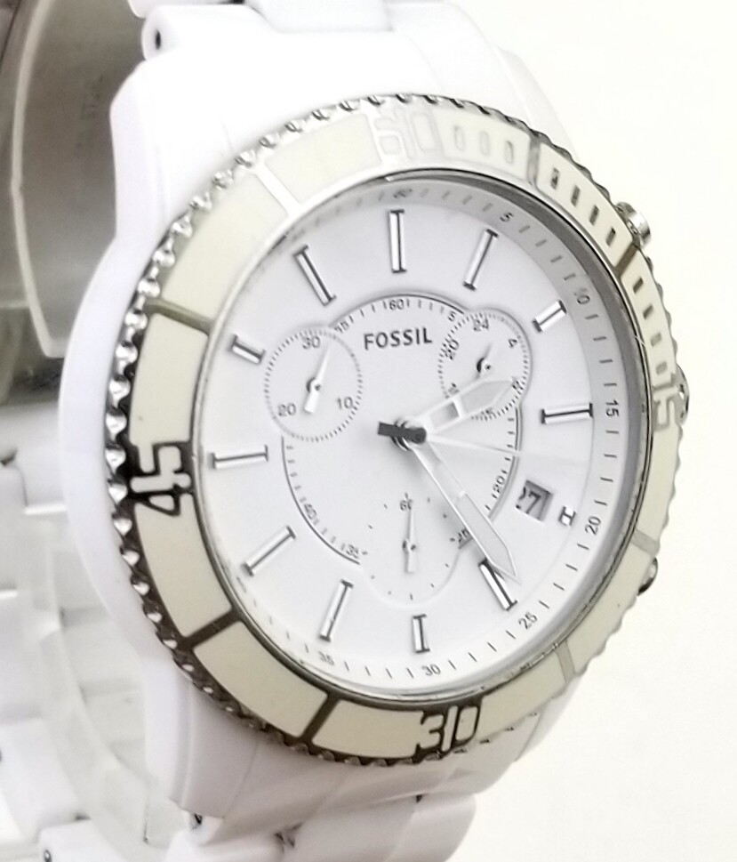 RARE,UNIQUE Women's CHRONOGRAPH Watch FOSSIL CH-2624