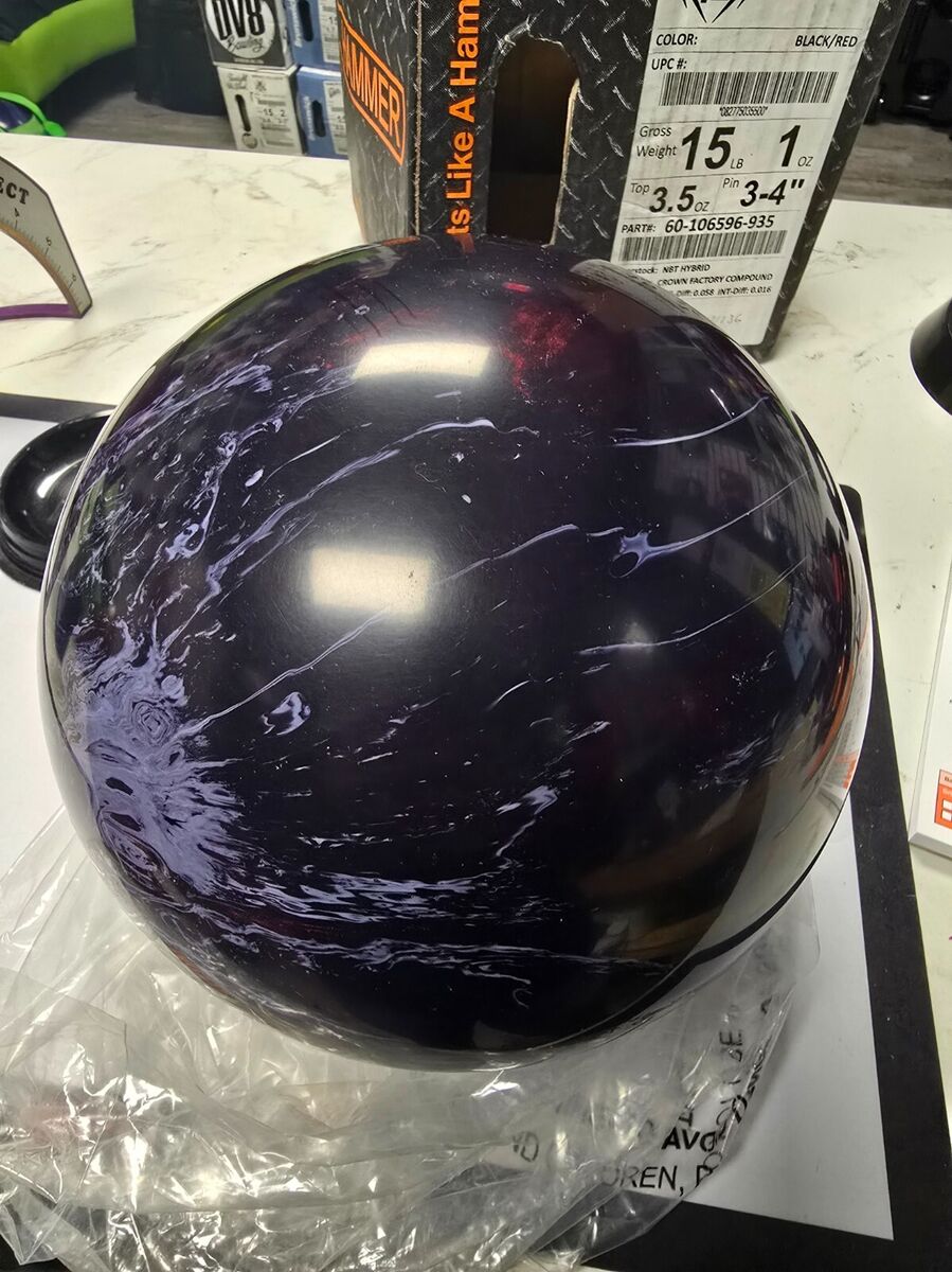 Hammer 15lbs. Black Widow Legend Bowling Ball for sale Hammer 15lbs. Black Widow Legend Bowling Ball for sale