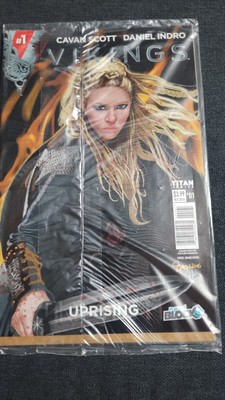  VIKINGS UPRISING #1 Nerd Block Lagertha Variant Cover Sealed (2016)