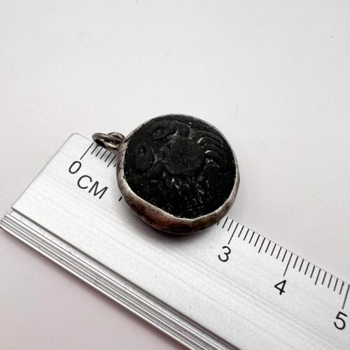 Colgante Plata de Ley 800 Mujer Hombre’s Joyería Tallada a Mano Antigua - Imagen 3 de 5