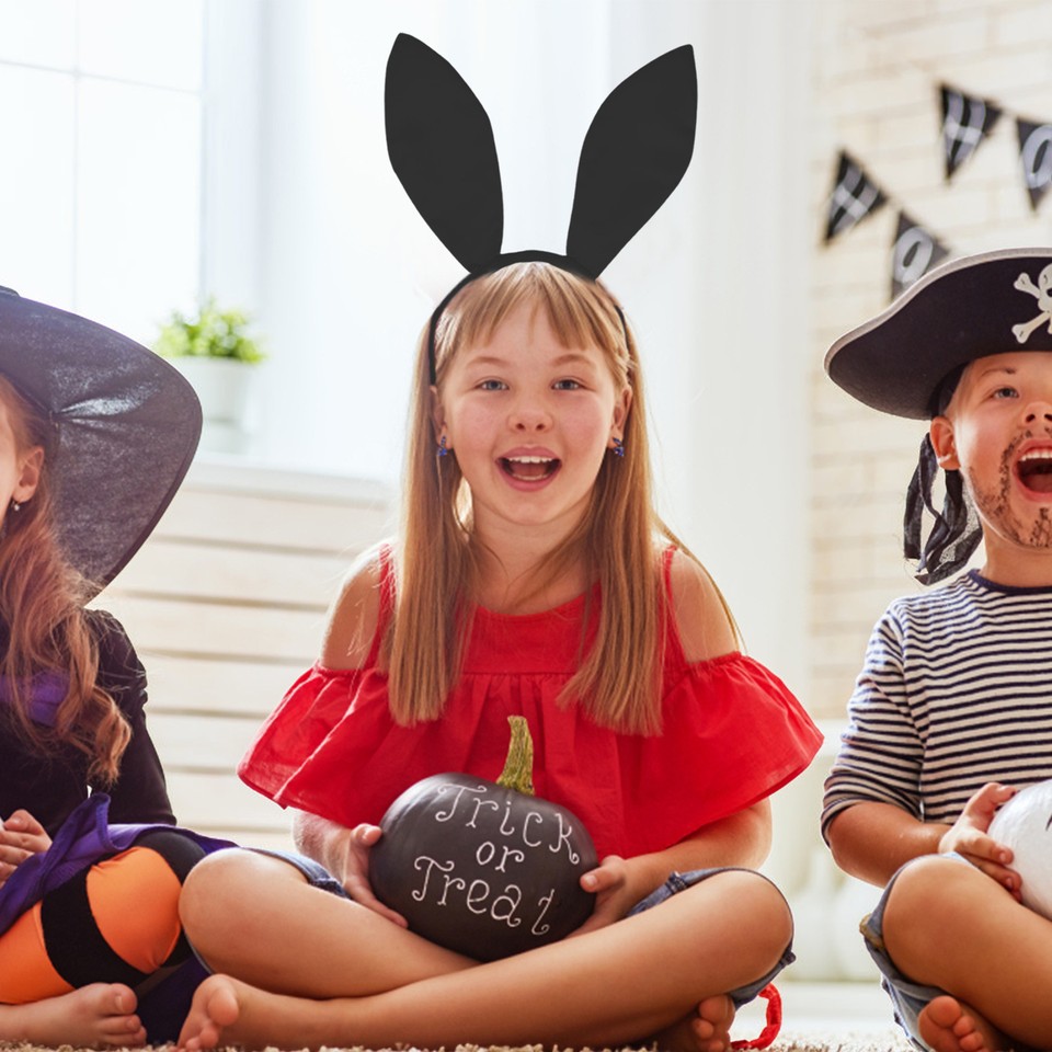 NEW Bunny Costume Playboy Accessory Set With Rabbit Ear&Bow Tie&Tail