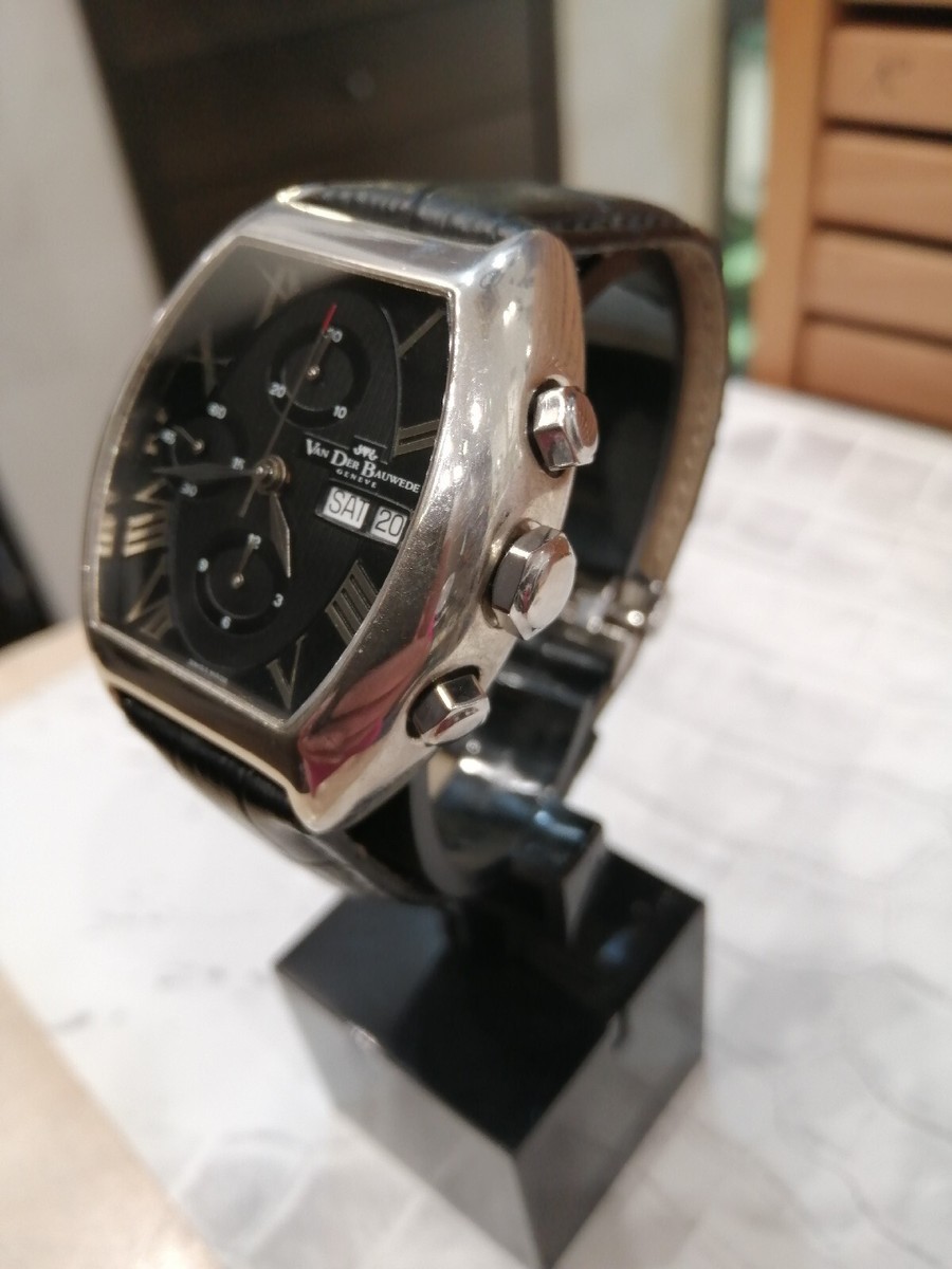 Van Der Bauwede geneve 中古　付属品無 VAN DER BAUWEDE GENEVE MAGNUM CHURCHIL 35 CHRONO AUTO | eBay