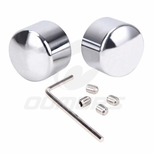 Cubierta de tuerca cromada con eje delantero apta para Harley Softail Dyna Touring Streel Glide - Imagen 3 de 12