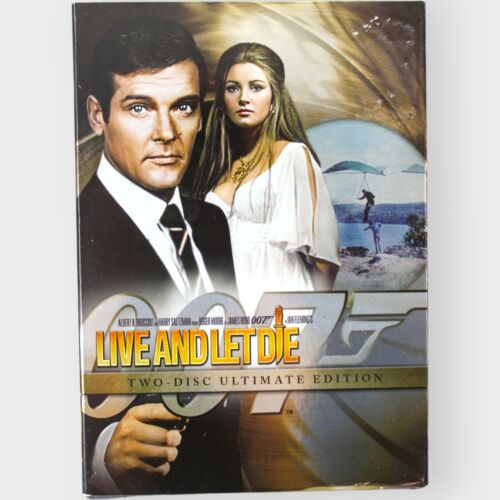 Live and Let Die DVD James Bond 007 2-Disc Ultimate Edition Roger Moore Sealed - Picture 1 of 4