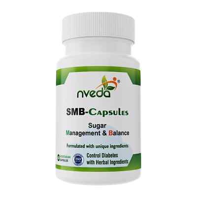 Nveda SMB 60 Kapseln für Zuckermanagement & -ausgleich