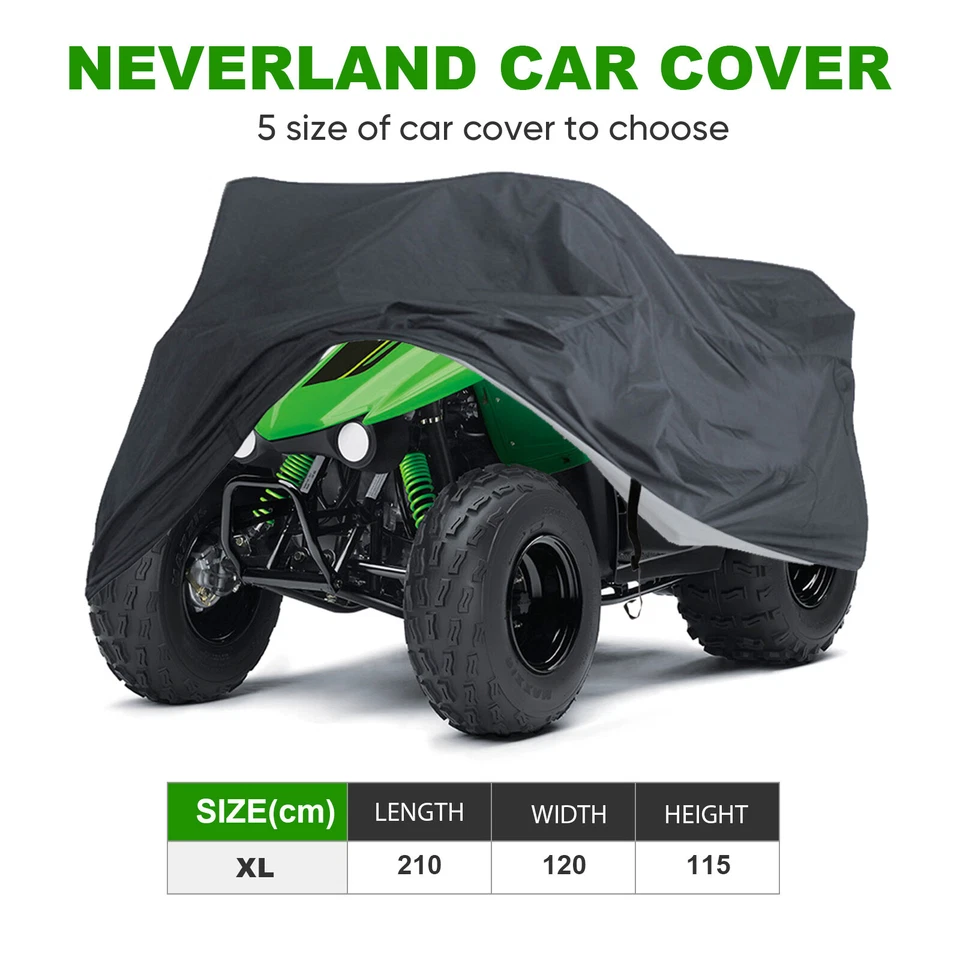 Cubierta de almacenamiento para quads ATV para Yamaha Grizzly 700 550 660 FI Auto 450 400 350 Foto 2 de 4