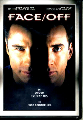 NEW Face/Off DVD 1997 THE MOVIE John Travolta Nicolas Cage IN FACEOFF