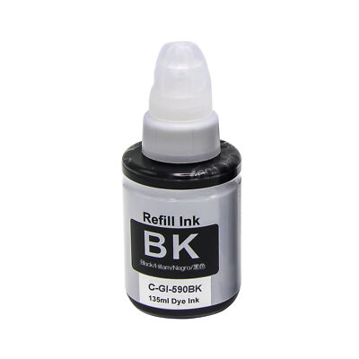 GI-590 Schwarz Kompatibel Tintenflasche Nicht-OEM Ersatz für GI590 1603C001